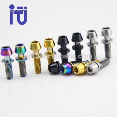 Din933 GR5 or GR2 Titanium Fastener