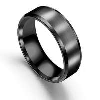 titanium ring core/black titanium ring/titanium key ring of high quality