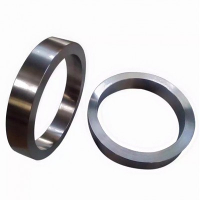 Titanium Forged Titanium ring ring  Loops