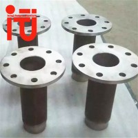 GR2 GR5 titanium flange ASME B16.5 titanium straight hub welding flange